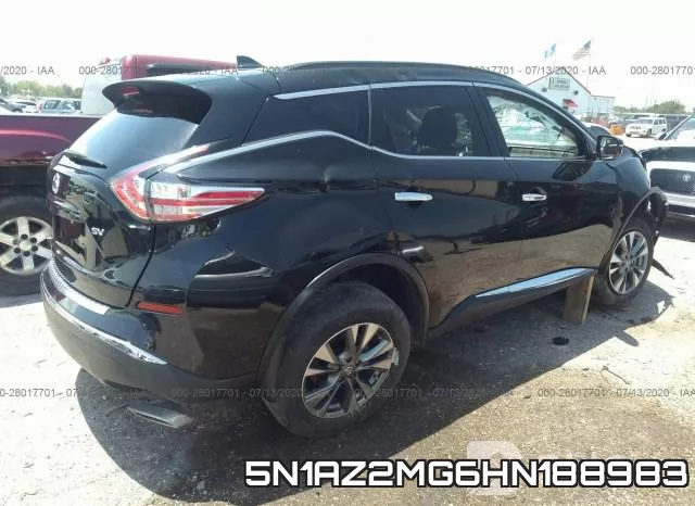 5N1AZ2MG6HN188983 фото 4