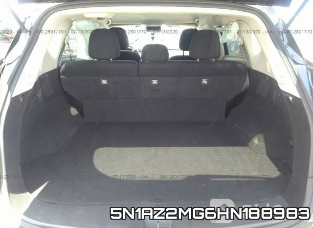 5N1AZ2MG6HN188983 фото 8