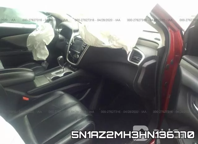 5N1AZ2MH3HN136770 фото 6