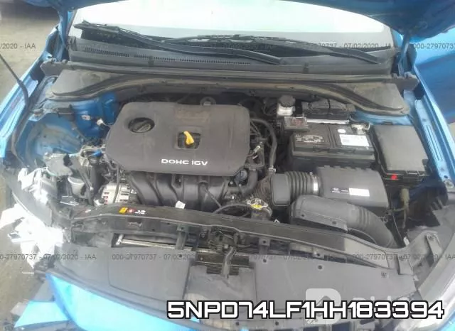5NPD74LF1HH183394 фото 2