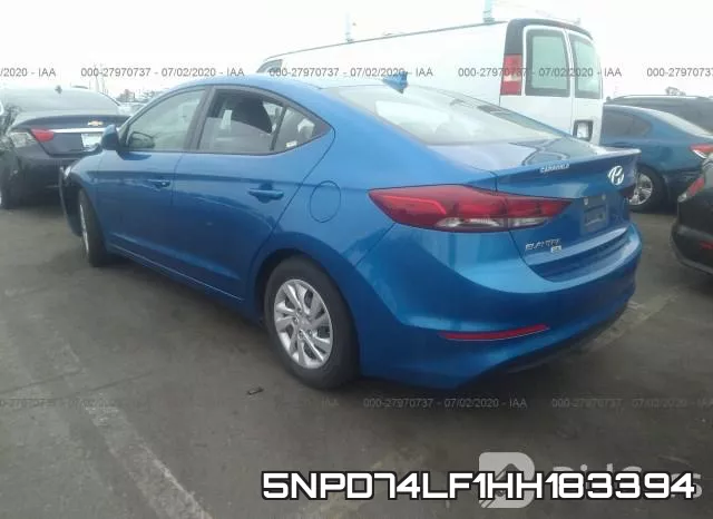 5NPD74LF1HH183394 фото 4
