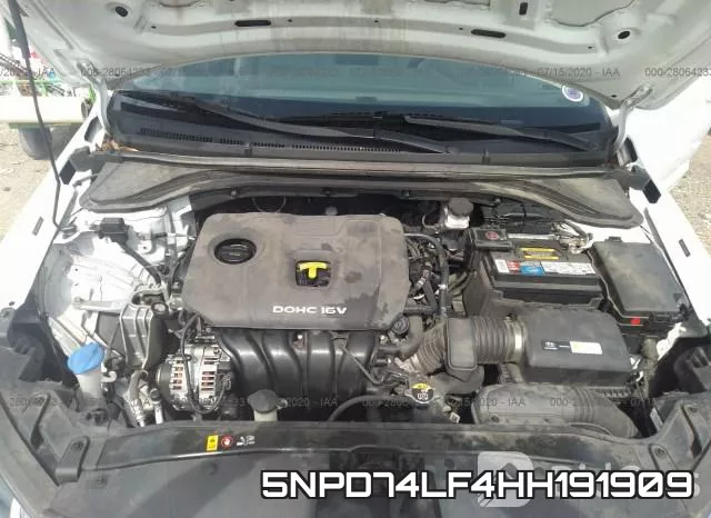 5NPD74LF4HH191909 фото 2