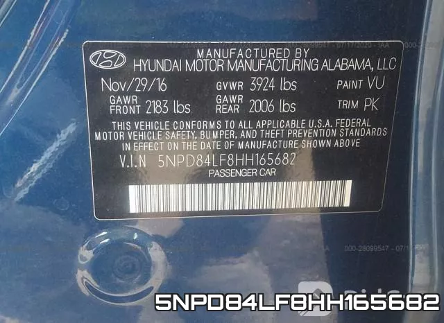 5NPD84LF8HH165682 фото 10