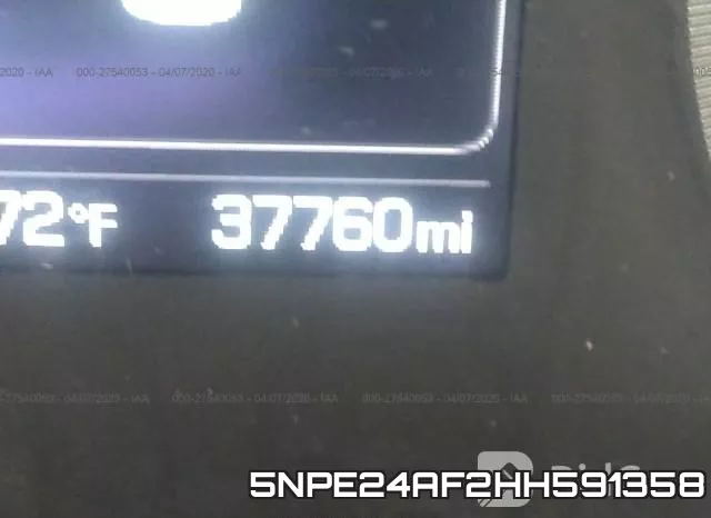 5NPE24AF2HH591358 фото 8