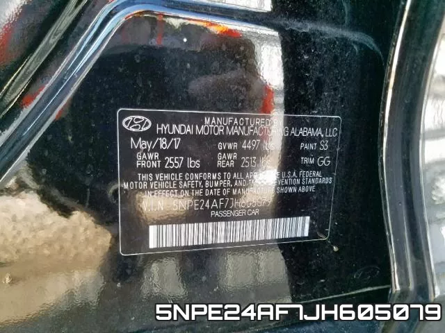 5NPE24AF7JH605079 фото 2