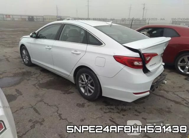 5NPE24AF8HH531438 фото 4