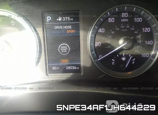 5NPE34AF1JH644229 фото 8