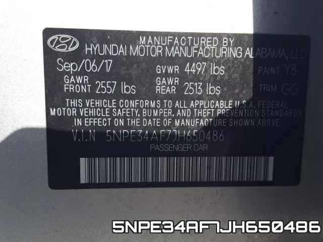 5NPE34AF7JH650486 фото 2