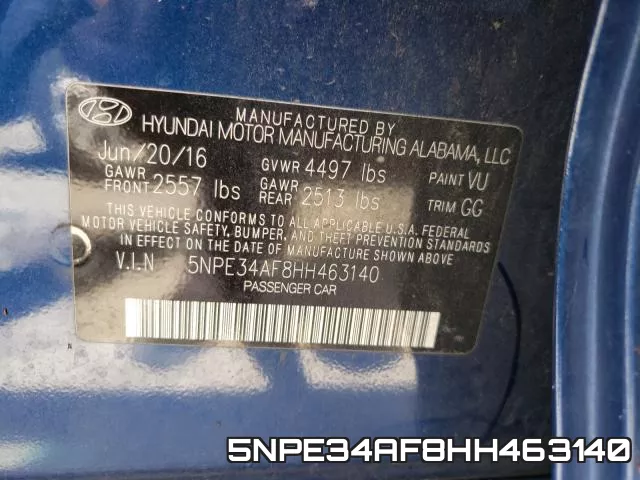 5NPE34AF8HH463140 фото 2