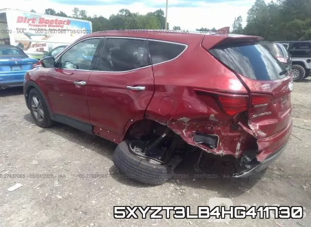 5XYZT3LB4HG411730 фото 4