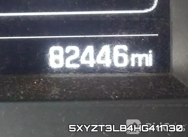 5XYZT3LB4HG411730 фото 8