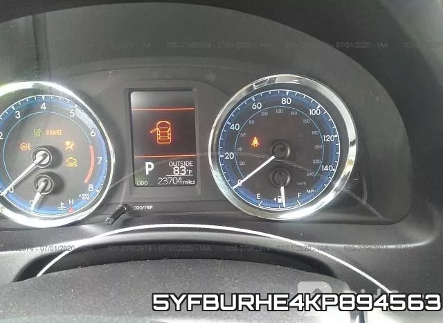 5YFBURHE4KP894563 фото 8