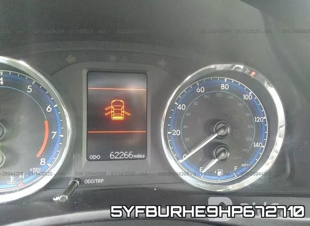 5YFBURHE9HP672710 фото 8