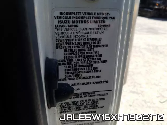 JALE5W16XH7902170 фото 2
