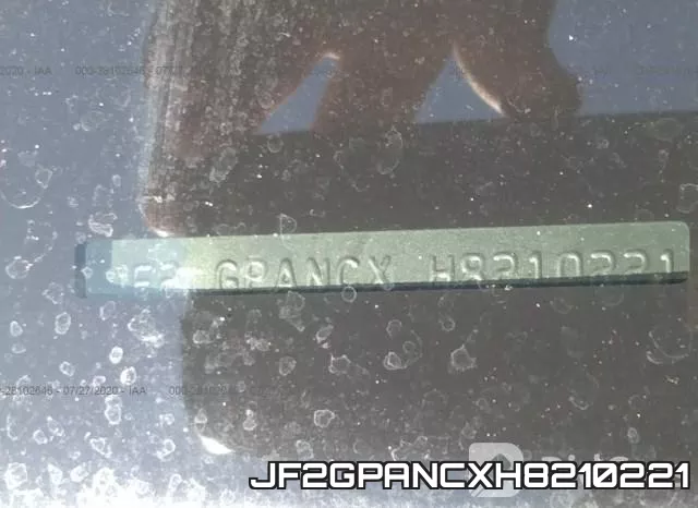 JF2GPANCXH8210221 фото 10
