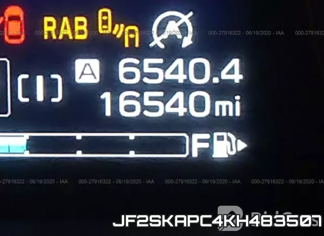 JF2SKAPC4KH483507 фото 8