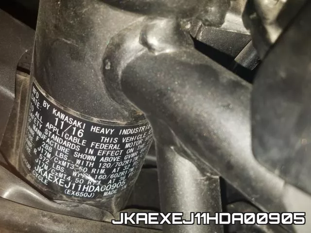 JKAEXEJ11HDA00905 фото 2