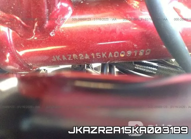 JKAZR2A15KA003189 фото 2