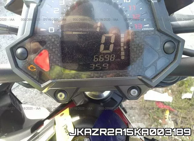 JKAZR2A15KA003189 фото 8