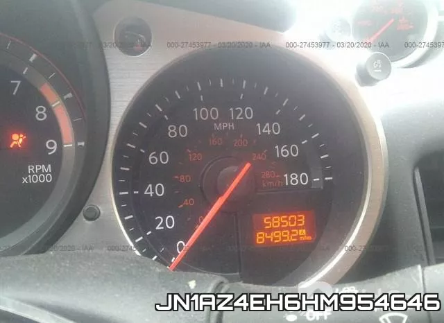 JN1AZ4EH6HM954646 фото 8