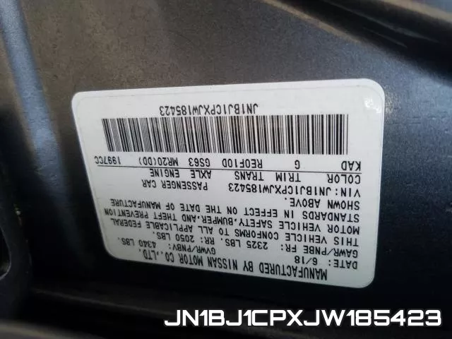 JN1BJ1CPXJW185423 фото 2