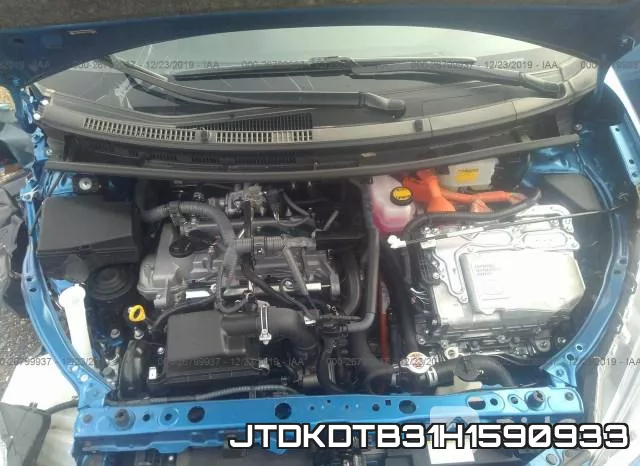 JTDKDTB31H1590933 фото 2