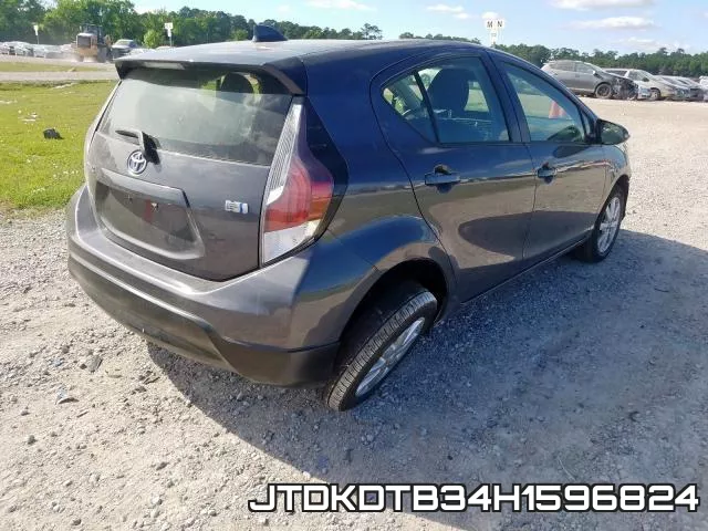 JTDKDTB34H1596824 фото 5