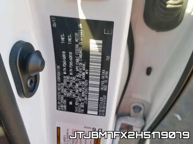 JTJBM7FX2H5179079 фото 2