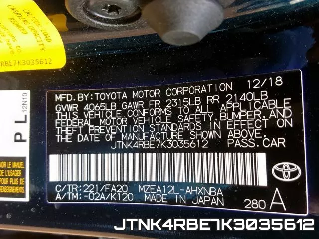 JTNK4RBE7K3035612 фото 2