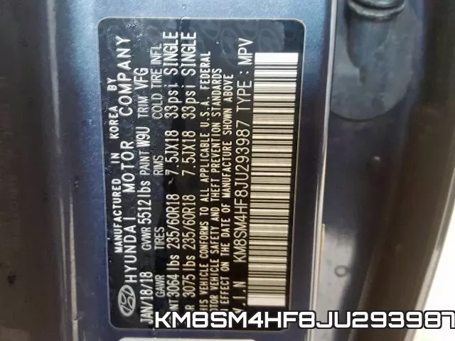 KM8SM4HF8JU293987 фото 2