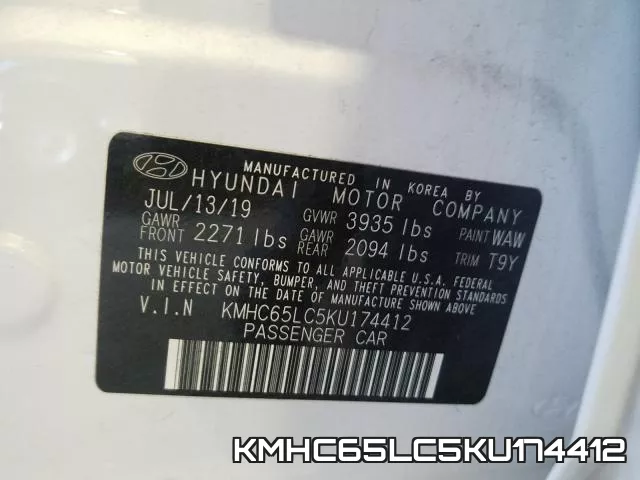 KMHC65LC5KU174412 фото 2