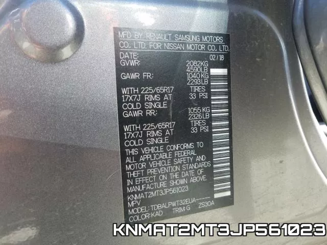KNMAT2MT3JP561023 фото 2