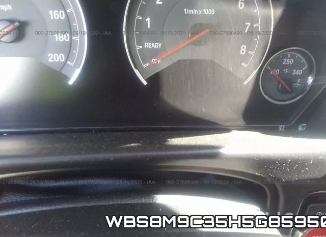WBS8M9C35H5G85950 фото 8