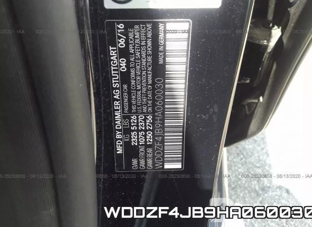 WDDZF4JB9HA060030 фото 10