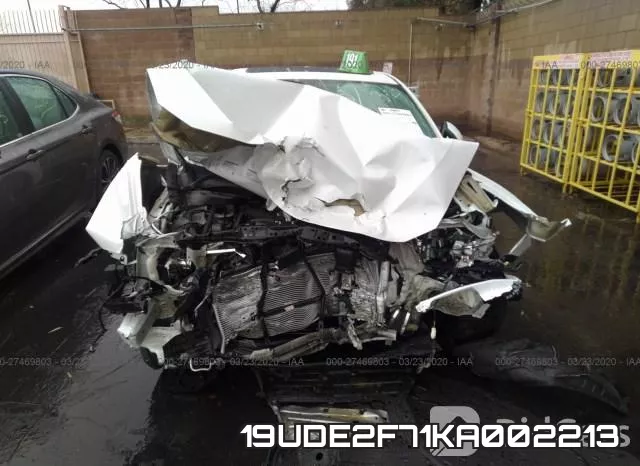 19UDE2F71KA002213 фото 7