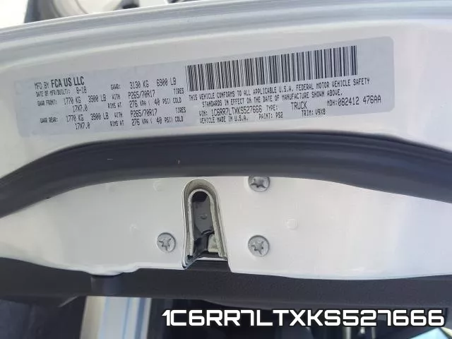 1C6RR7LTXKS527666 фото 2