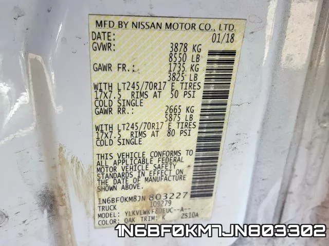 1N6BF0KM7JN803302 фото 2