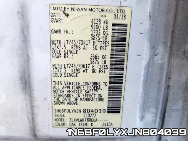 1N6BF0LYXJN804039 фото 2
