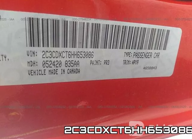 2C3CDXCT6HH653086 фото 10