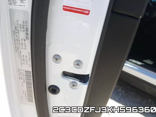 2C3CDZFJ3KH596360 фото 2