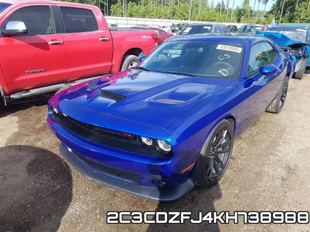2C3CDZFJ4KH738988 фото 3