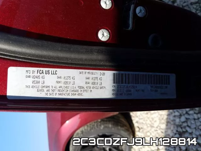 2C3CDZFJ9LH128814 фото 2