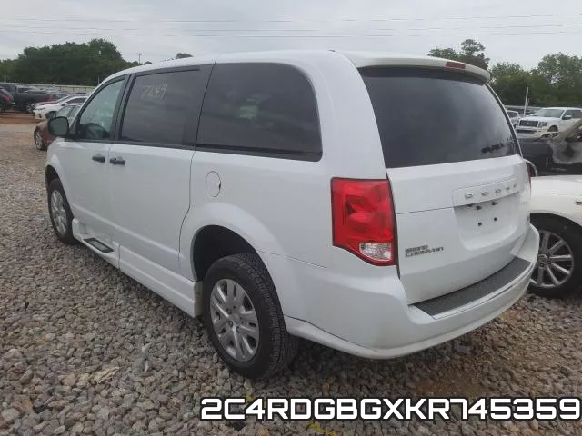 2C4RDGBGXKR745359 фото 4