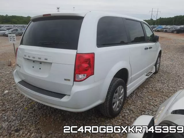 2C4RDGBGXKR745359 фото 5
