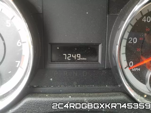 2C4RDGBGXKR745359 фото 9