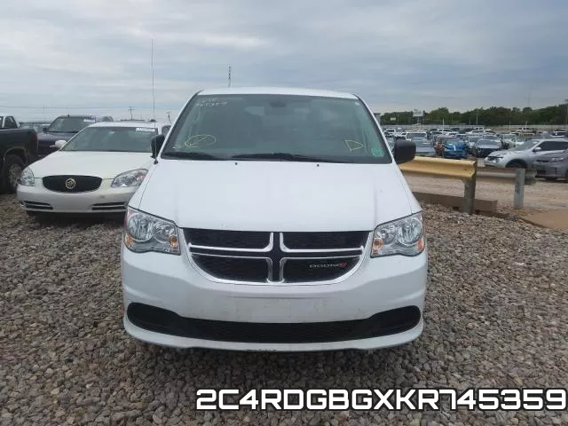 2C4RDGBGXKR745359 фото 10