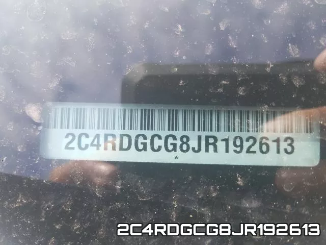 2C4RDGCG8JR192613 фото 2