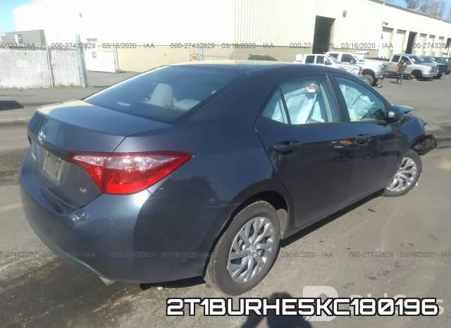 2T1BURHE5KC180196 фото 5