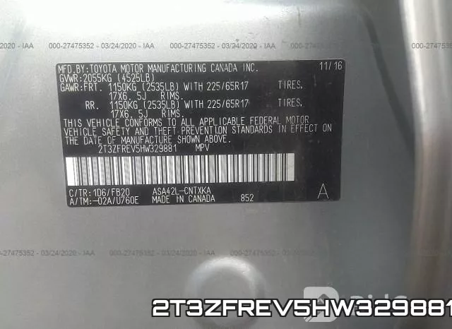 2T3ZFREV5HW329881 фото 10