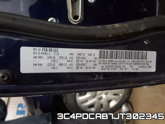 3C4PDCAB7JT302345 фото 2